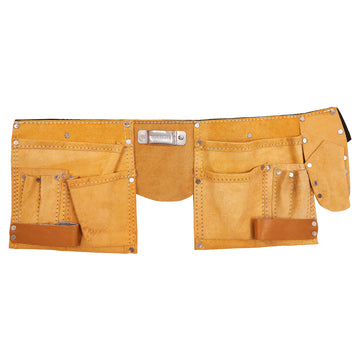 11 POCKET LEATHER TOOL BELT