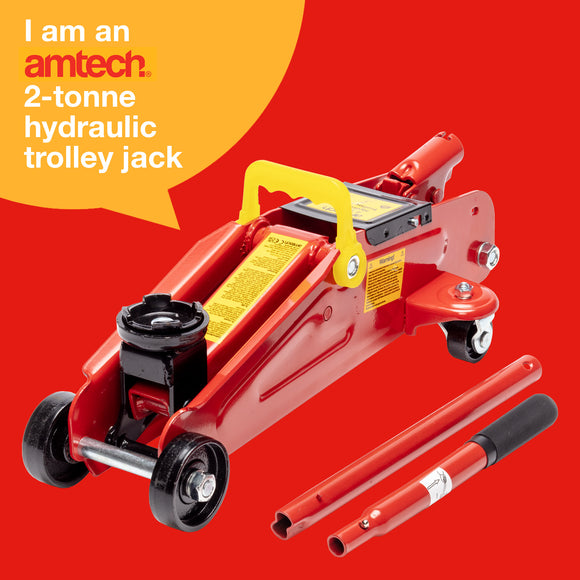 2 TONNE HYDRAULIC TROLLEY JACK