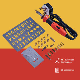 PYROGRAPHY WOOD MARKING KIT