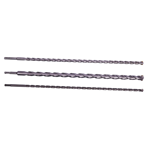 3pc 600mm TCT SDS MASONRY DRILL SET