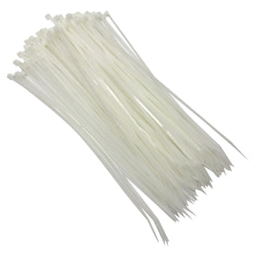 100pcs TIE WRAPS (200 x 2.5 mm) WHITE