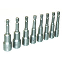 8pc METRIC 1/4" HEX NUT DRIVERS