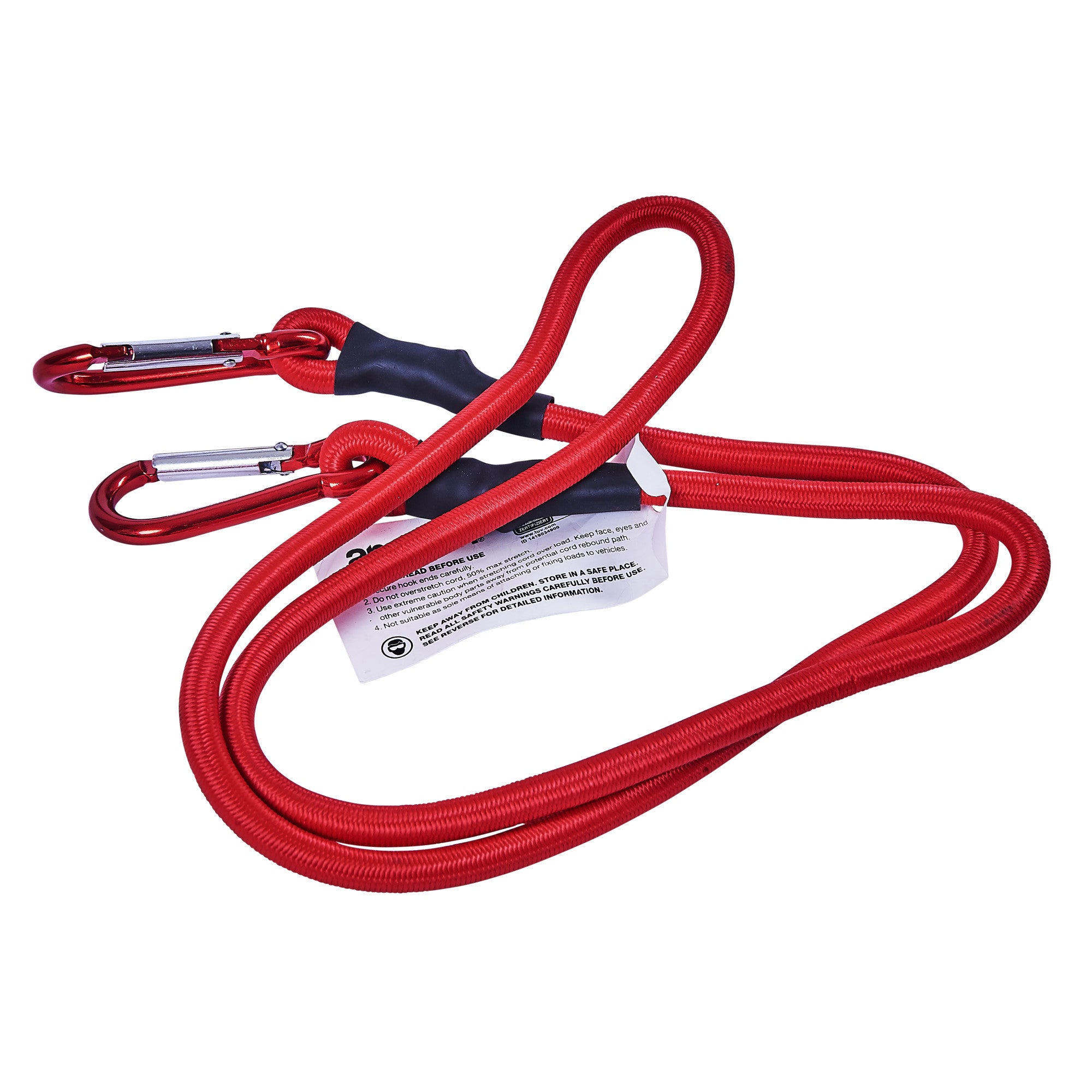 48" BUNGEE CORD & CLIPS