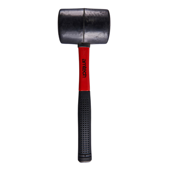32oz (1kg) RUBBER MALLET - FIBREGLASS SHAFT