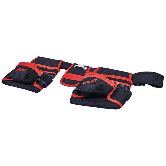 DOUBLE TOOL AND NAIL POUCH