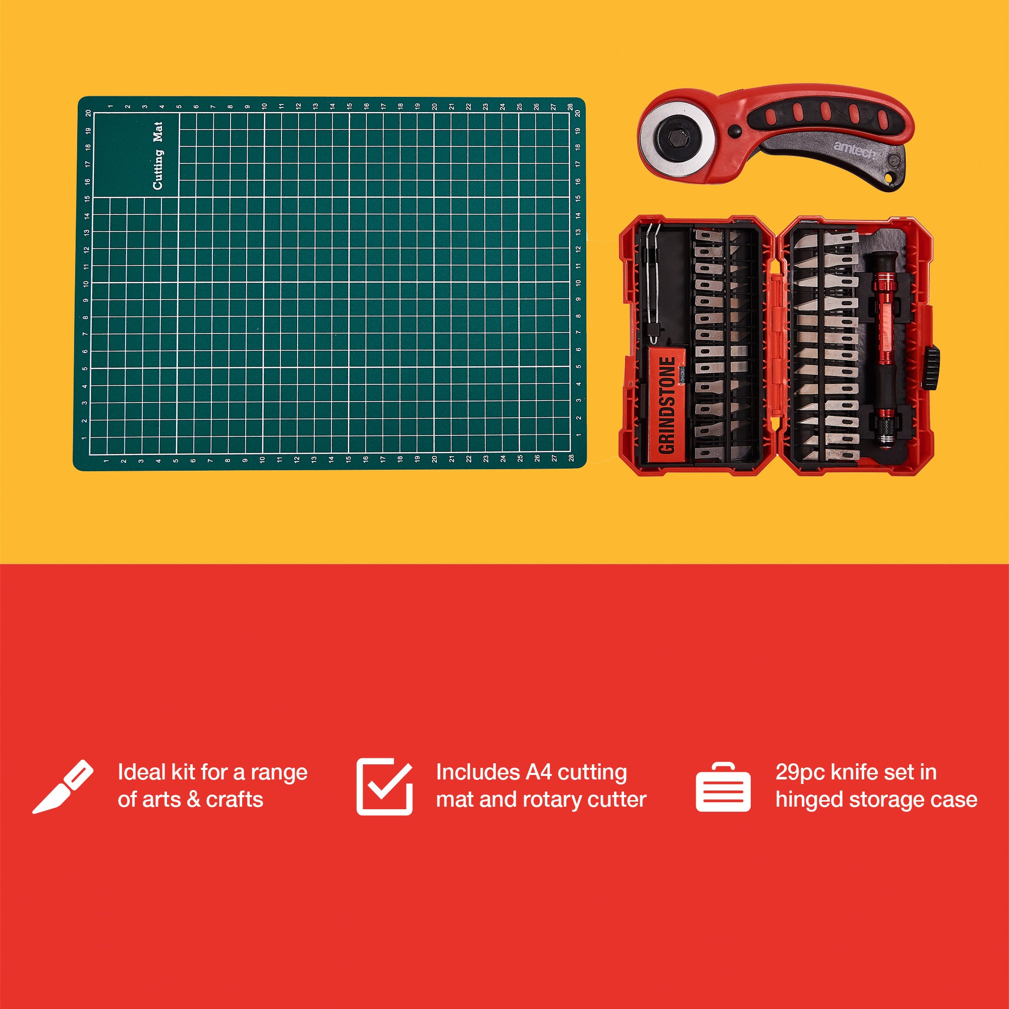 31pc HOBBY & CRAFT CUTTING SET