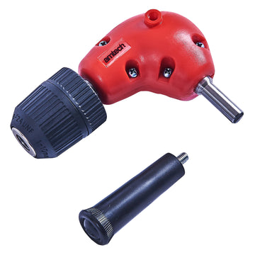 3/8" RIGHT ANGLE DRILL ATTACHMENT WITH KEYLESS CHUCK