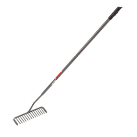 16-TOOTH ALL STEEL ROUND TOOTH TARMAC RAKE