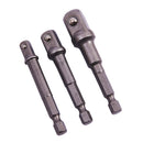 3pc 1/4" HEX. SOCKET DRIVER SET