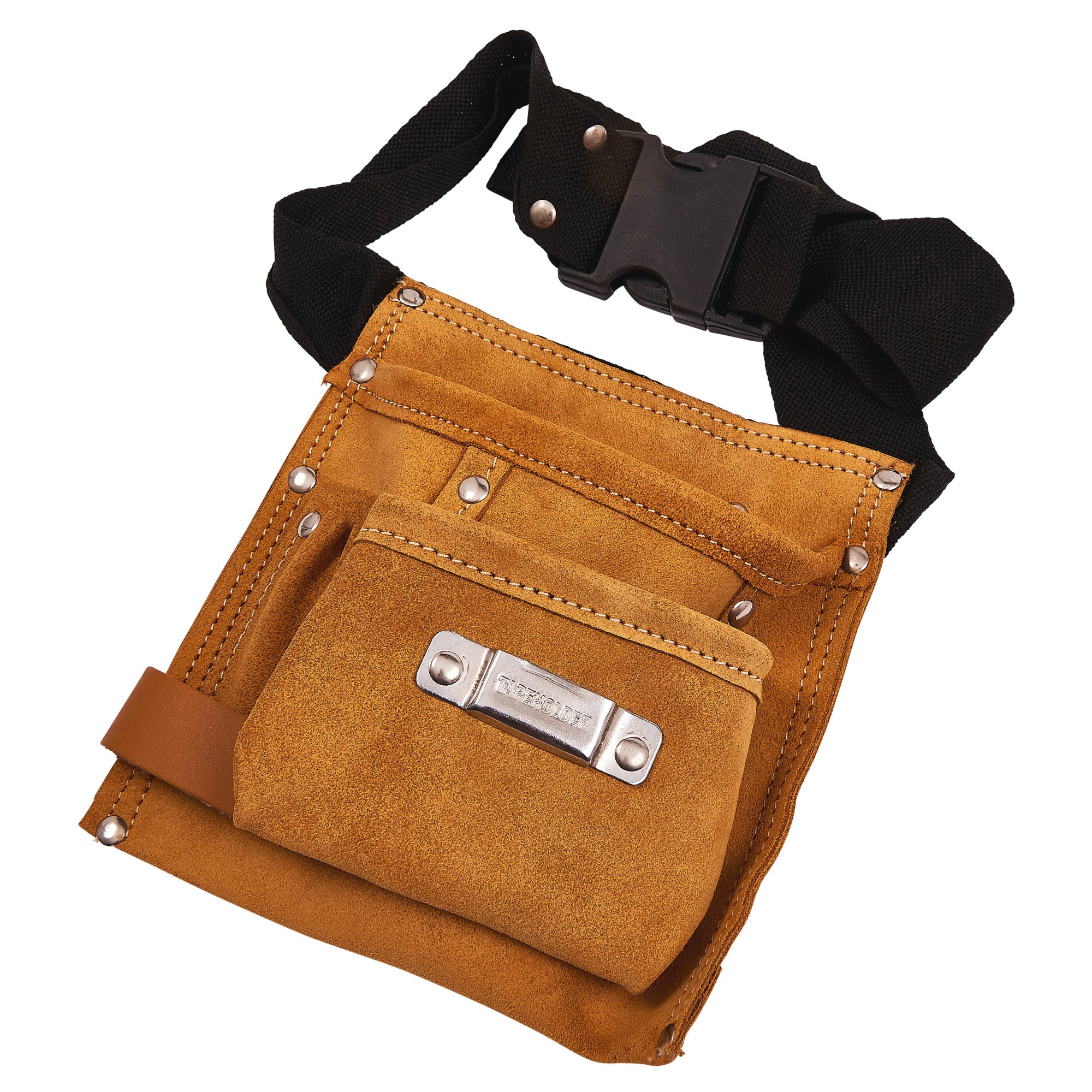 6 POCKET LEATHER TOOL BELT