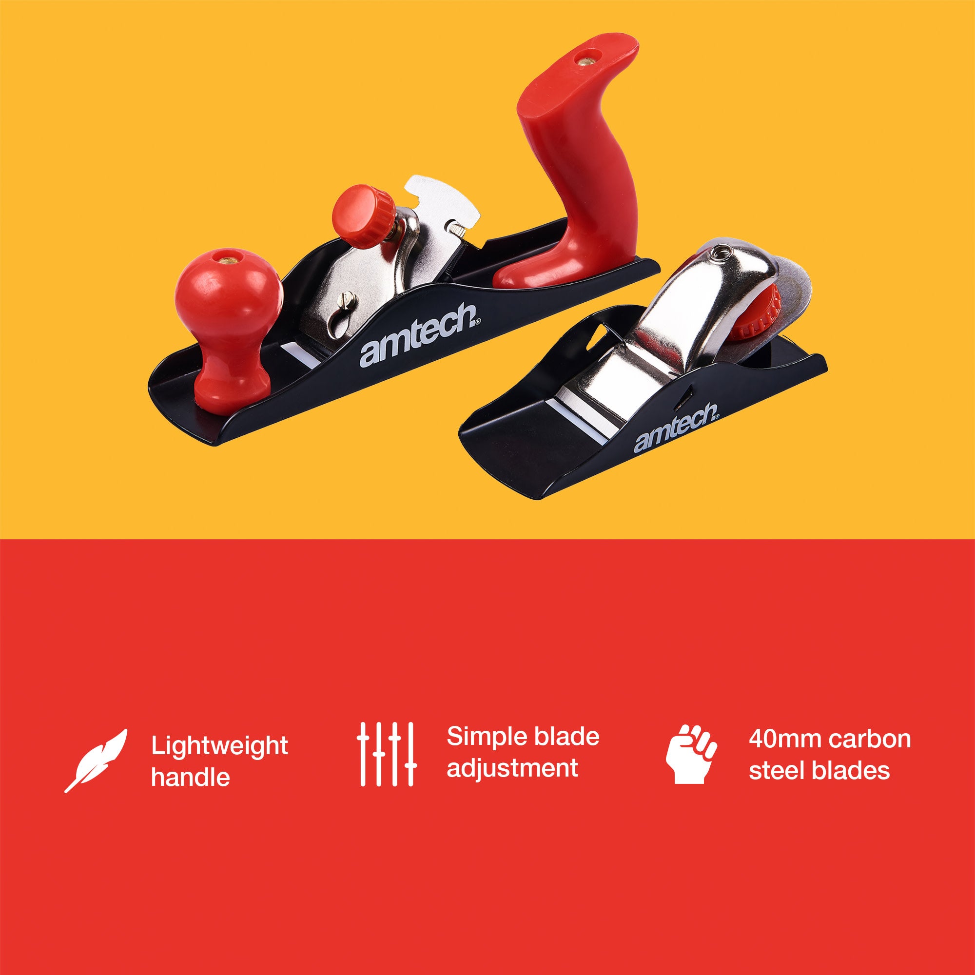 2pc WOOD PLANE SET