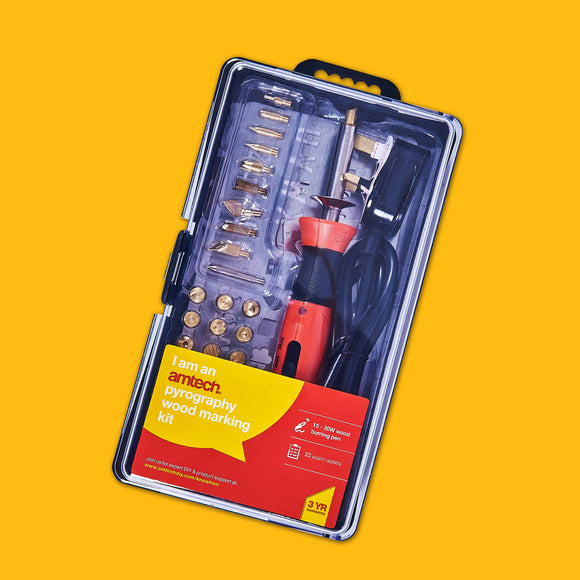 PYROGRAPHY WOOD MARKING KIT