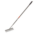 16-TOOTH ALL STEEL SQUARE TOOTH ASPHALT RAKE