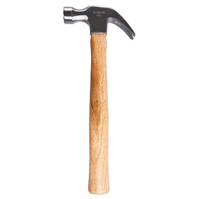 16oz (450g) CLAW HAMMER - WOODEN SHAFT