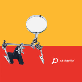 60mm HELPING HAND MAGNIFYING GLASS