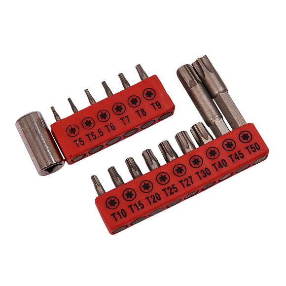 16pc TORX BIT SET
