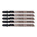 5pc REVERSE CUT WOOD JIGSAW BLADE SET ( AMT101BRF)