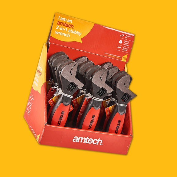 2-IN-1 STUBBY PIPE/ADJUSTABLE WRENCH (CDU)