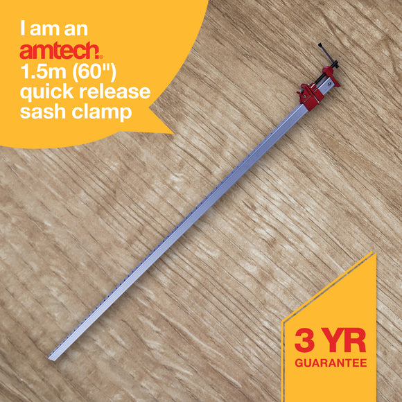 60'' QUICK RELEASE SASH CLAMP