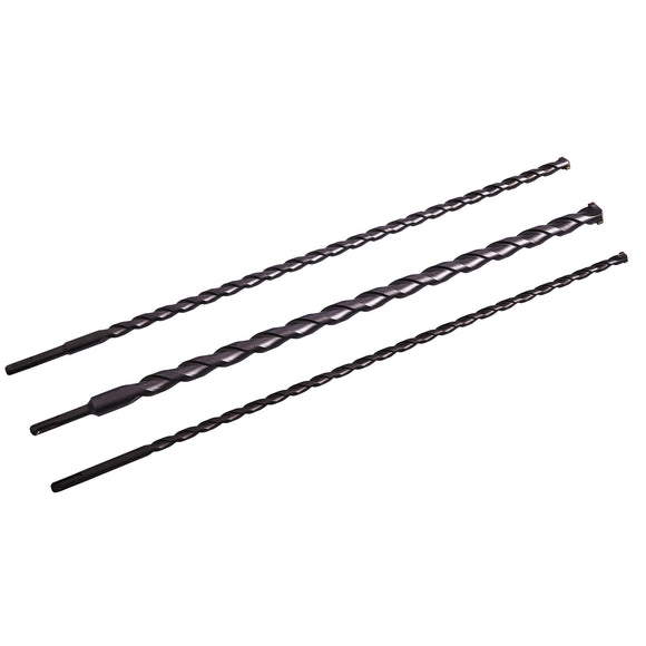 3pc 600mm TCT SDS MASONRY DRILL SET