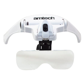 HANDS-FREE MULTI-LENS HEAD MAGNIFIER WITH LED