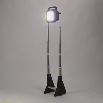 30W Telescopic Rechargeable Worklight - 0