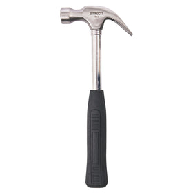16oz (450g) POLISHED CLAW HAMMER - STEEL SHAFT