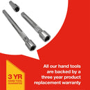 3pc 3/8'' EXTENSION BAR SET (3, 6, 9 inch) (CRV)