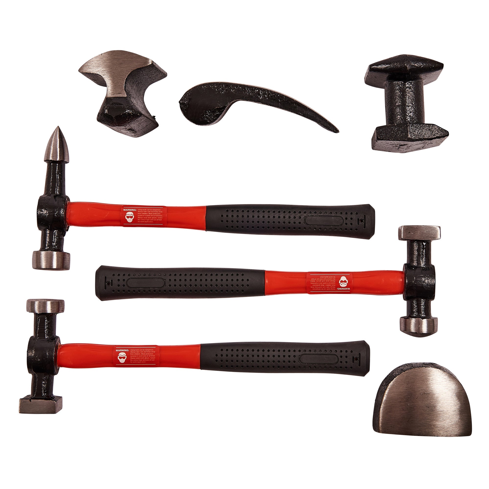 Dapetz ® 7Pc Car Auto Body Repair Panel Beating Kit Drop Forged Steel