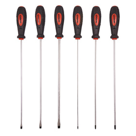 6pc LONG REACH SCREWDRIVER SET