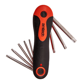 8pc FOLDING TORX KEY SET
