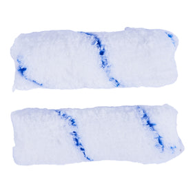 2pc 4" MEDIUM PILE (12MM) ROLLER SLEEVE - MICROFIBRE