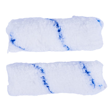 2pc 4" MEDIUM PILE (12MM) ROLLER SLEEVE - MICROFIBRE