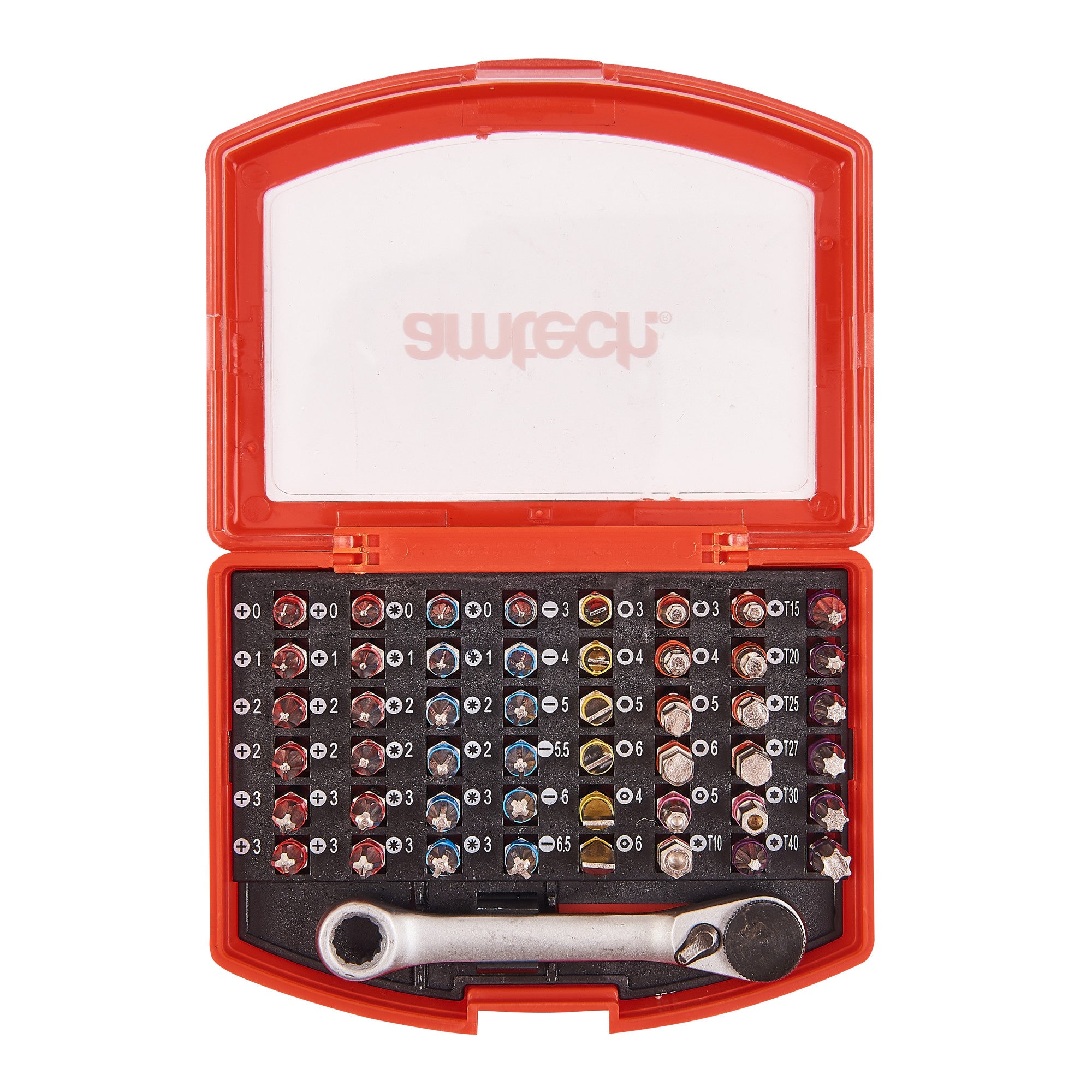 49pc COLOUR CODED BIT SET