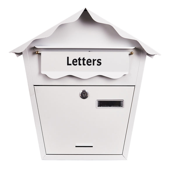 POST BOX - WHITE