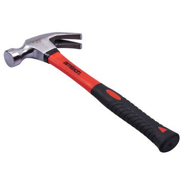 8oz (225g) CLAW HAMMER - FIBREGLASS SHAFT
