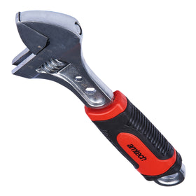 8'' ADJUSTABLE WRENCH INJECTED GRIP