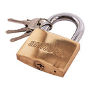 63mm BRASS PADLOCK