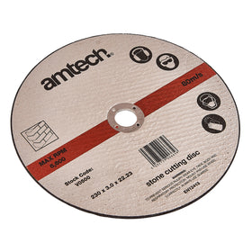 230mm x 3mm x 22.2mm  Type 41 STONE CUTTING DISC