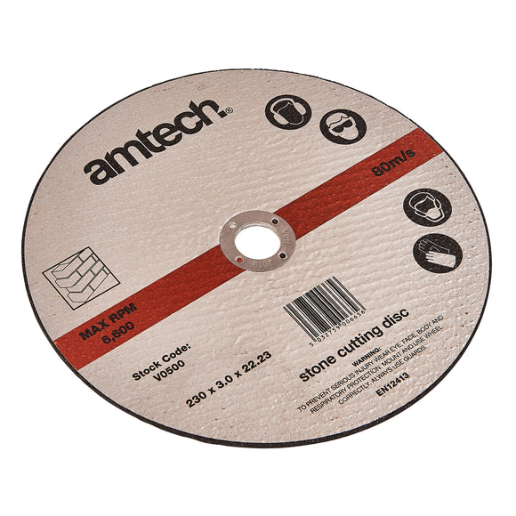 230mm x 3mm x 22.2mm  Type 41 STONE CUTTING DISC