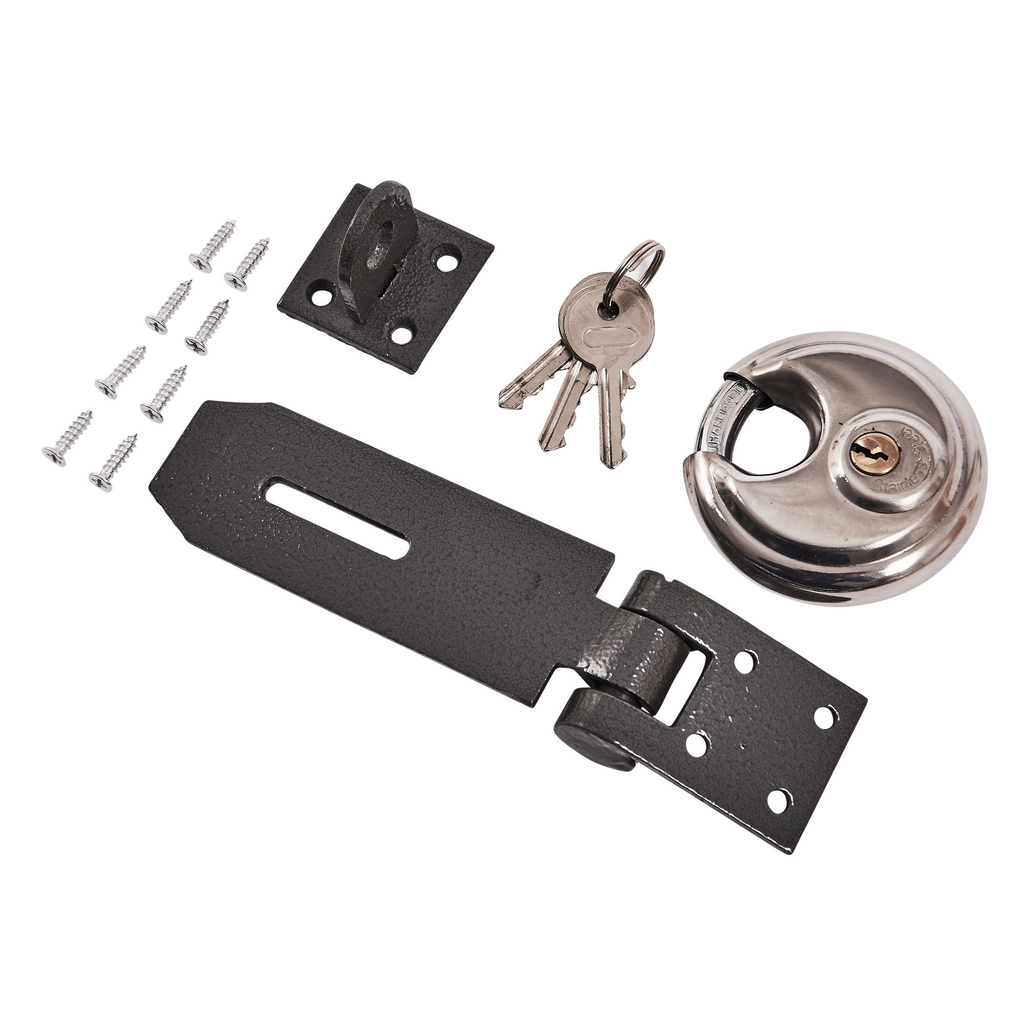 Amtech T2150 70mm weather resistant disc padlock set | Amtech DIY