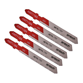 5pc METAL JIGSAW BLADE SET (AMT118A)