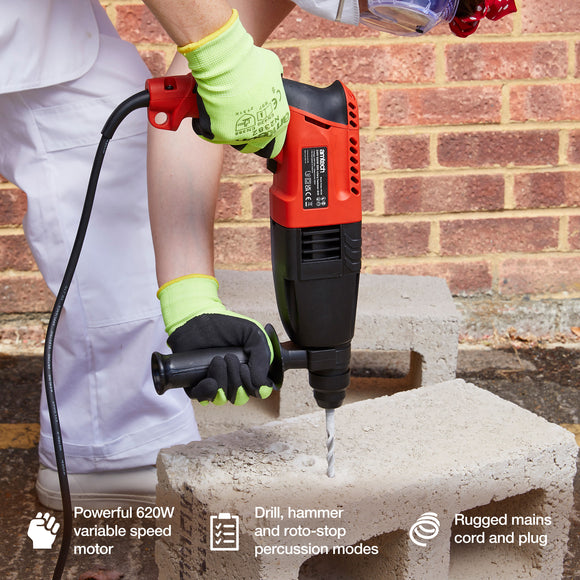 620W SDS ROTARY HAMMER DRILL