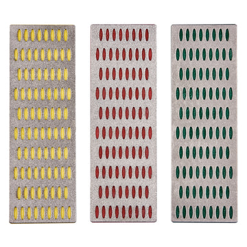 3pc PROFESSIONAL DIAMOND GRIT SHARPENING SET