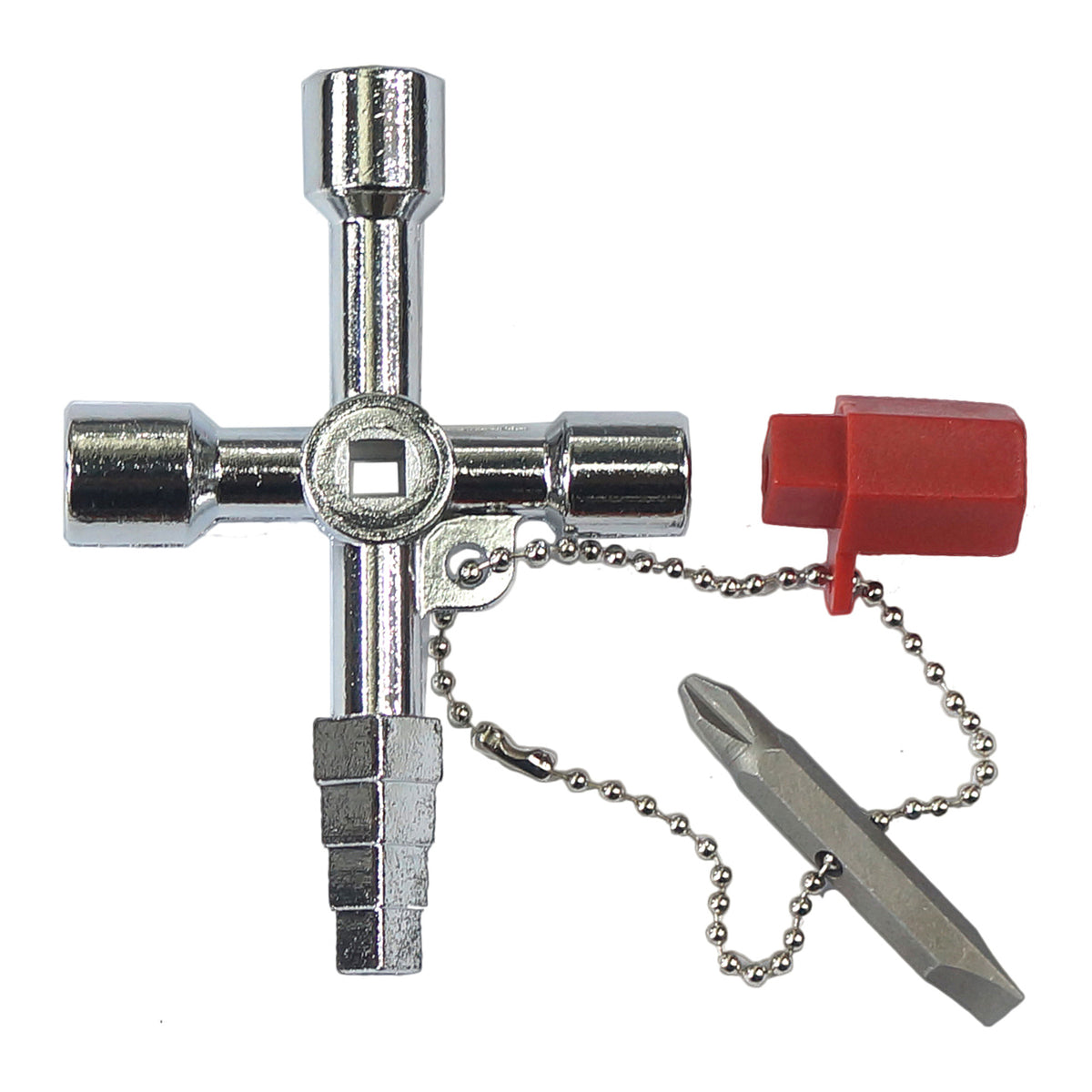 Utility Service Key Amtech S4602 Universal Utility Key, Radiator Key, Tap key, Unlocks ...