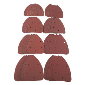 40pcs MIXED GRIT DELTA SANDING SHEET SET (140 x 140 x 100MM)