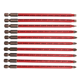 10pc 150mm NON-SLIP BITS