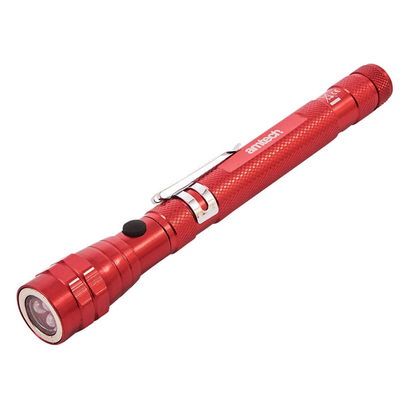 3 LED TELESCOPIC TORCH & MAGNETIC PICK UP TOOL