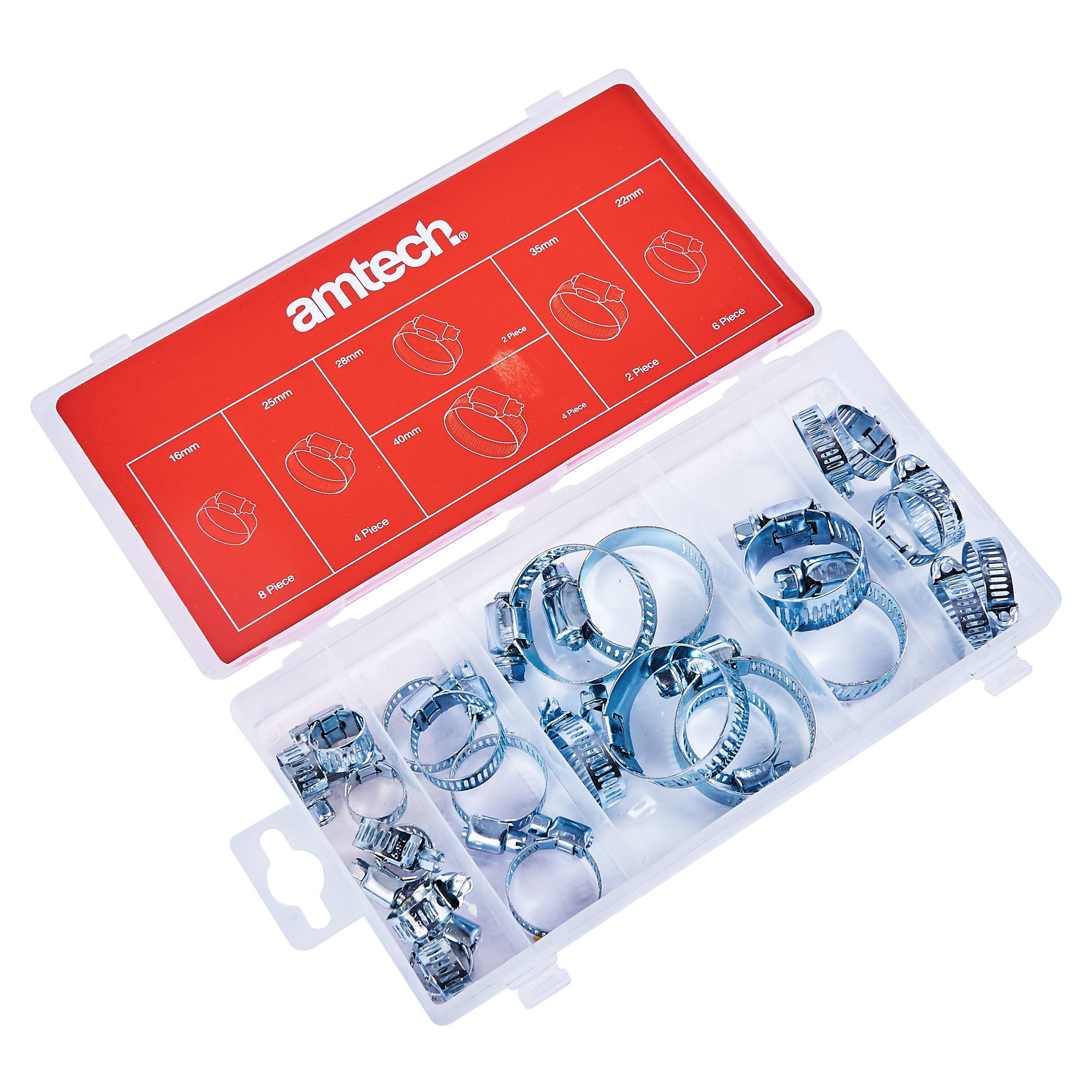 26pc ASSORTED HOSE CLAMP SET