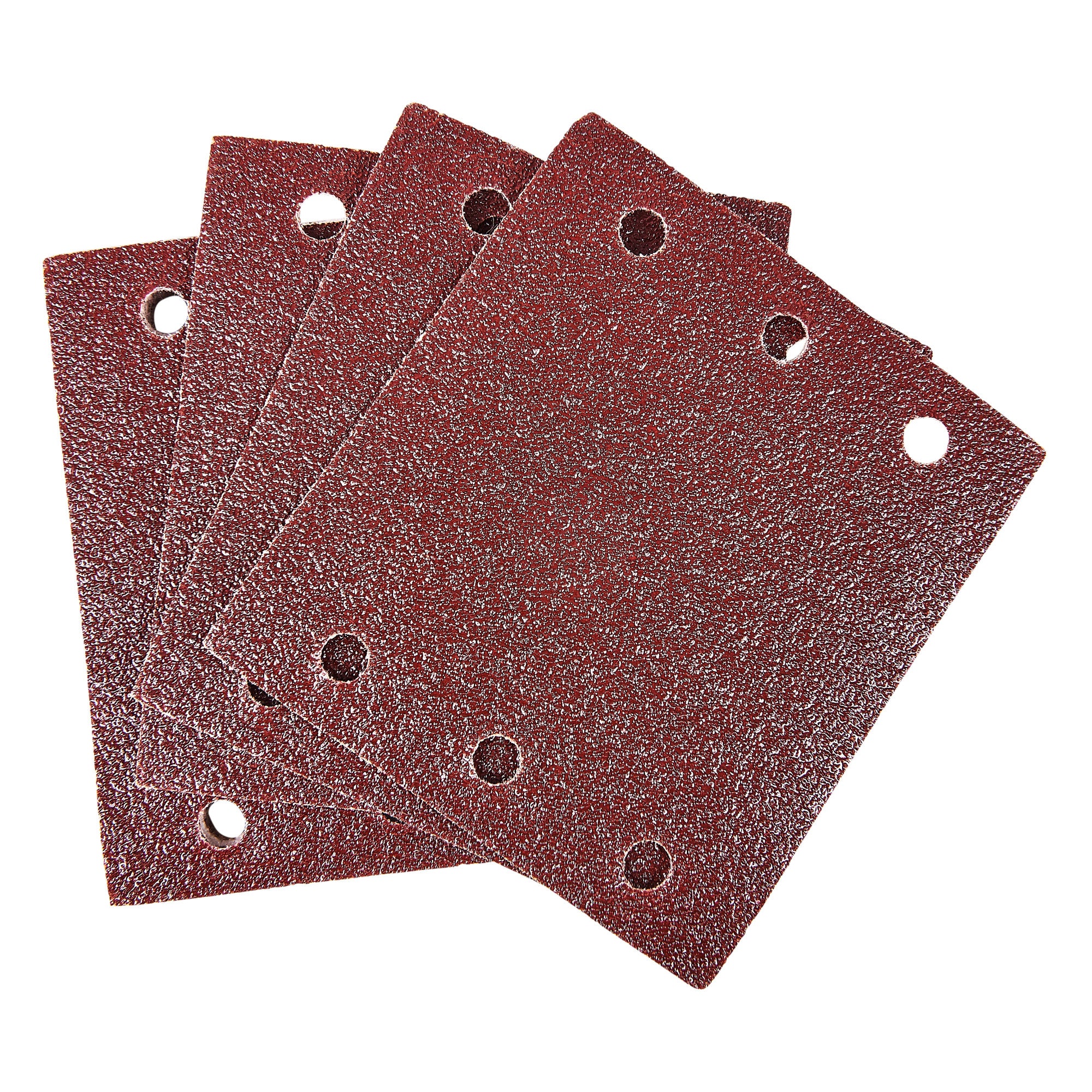 10pc SQUARE SANDING SHEET SET (P60 GRIT ) (110 X 100MM)